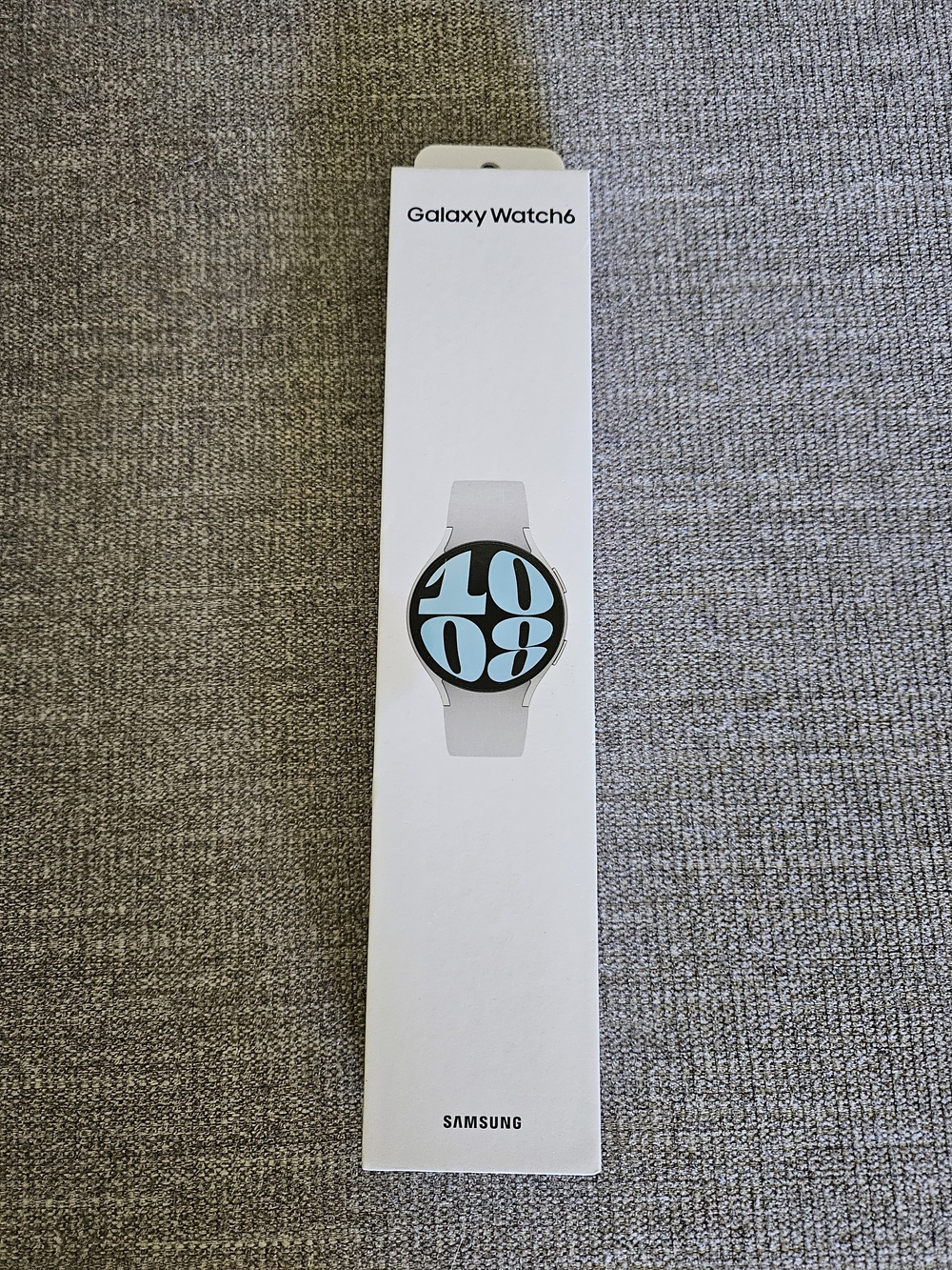 Samsung Galaxy Watch6 - Silver Case with White Band